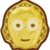 STAR WARS C-3PO Flat Plush Squeaky Dog Toy
