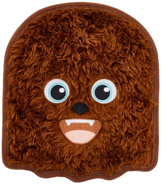 STAR WARS CHEWBACCA Flat Plush Squeaky Dog Toy 1 STAR WARS CHEWBACCA Flat Plush Squeaky Dog Toy
