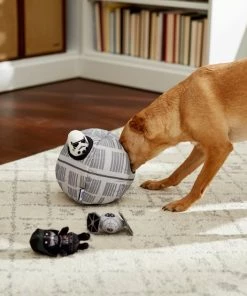 STAR WARS DEATH STAR Hide & Seek Puzzle Plush Squeaky Dog Toy 7 STAR WARS DEATH STAR Hide & Seek Puzzle Plush Squeaky Dog Toy -STAR WARS Shop 220665 PT3. SY630 V1612366708