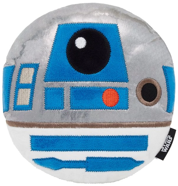 STAR WARS R2-D2 Round Plush Squeaky Dog Toy 1 STAR WARS R2-D2 Round Plush Squeaky Dog Toy