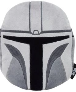 STAR WARS THE MANDALORIAN Round Plush Squeaky Dog Toy