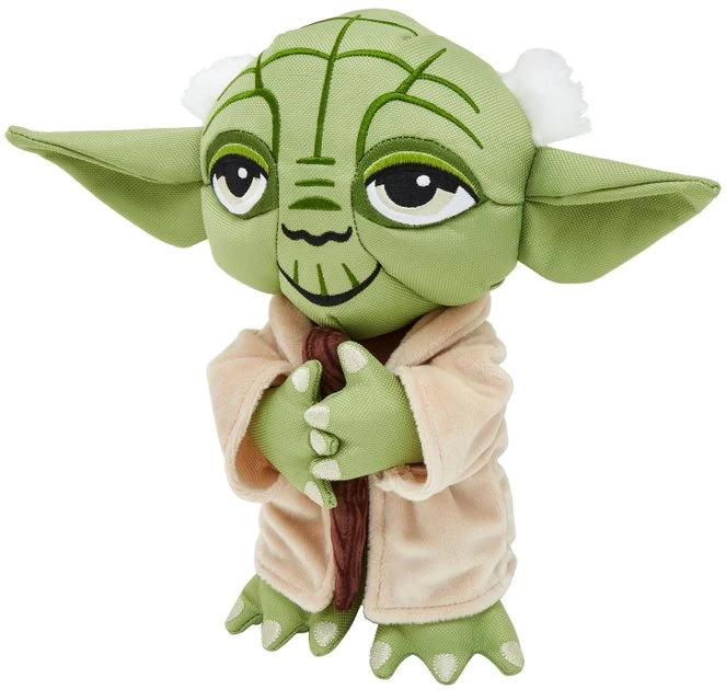 STAR WARS YODA Ballistic Nylon Plush Squeaky Dog Toy 1 STAR WARS YODA Ballistic Nylon Plush Squeaky Dog Toy