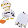 STAR WARS Halloween R2-D2 & C-3PO Trick or Treaters Plush Cat Toy with Catnip, 2 count