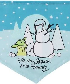 STAR WARS THE MANDALORIAN GROGU "Tis the Season" Dog & Cat Bandana -STAR WARS Shop 270539 PT4. SY630 V1637669835