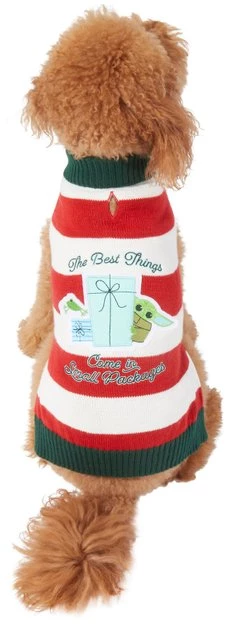 STAR WARS THE MANDALORIAN GROGU "The Best Things" Dog & Cat Sweater