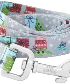 STAR WARS THE MANDALORIAN GROGU Holiday Dog Leash