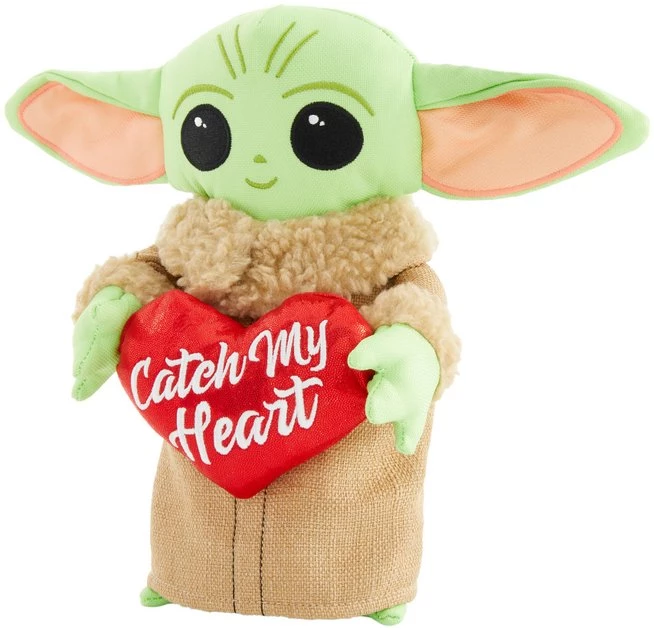 STAR WARS THE MANDALORIAN'S GROGU Ballistic Nylon Plush Squeaky Dog Toy 1 STAR WARS THE MANDALORIAN'S GROGU Ballistic Nylon Plush Squeaky Dog Toy