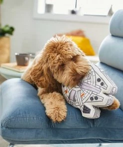 STAR WARS BB-8 Ballistic Nylon Plush Squeaky Toy + MILLENNIUM FALCON Ballistic Nylon Plush Squeaky Dog Toy -STAR WARS Shop 302554 PT6. SY630 V1623034347