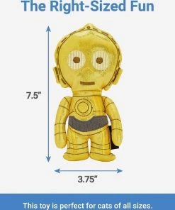 STAR WARS C-3PO Plush Kicker + STORMTROOPER Plush Mice Cat Toy with Catnip 9 STAR WARS C-3PO Plush Kicker + STORMTROOPER Plush Mice Cat Toy with Catnip -STAR WARS Shop 302556 PT2. SY630 V1623052056
