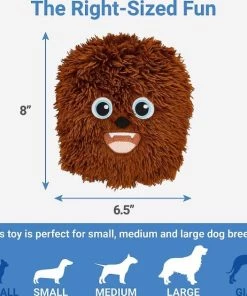 STAR WARS THE MANDALORIAN GROGU + CHEWBACCA Round Plush Squeaky Dog Toy 12 STAR WARS THE MANDALORIAN GROGU + CHEWBACCA Round Plush Squeaky Dog Toy -STAR WARS Shop 302560 PT5. SY630 V1623073660