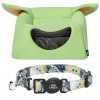 STAR WARS THE MANDALORIAN GROGU Covered Bed + THE MANDALORIAN GROGU Cat Collar