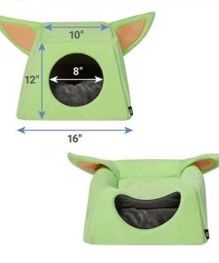 STAR WARS THE MANDALORIAN GROGU Covered Bed + THE MANDALORIAN GROGU Cat Collar -STAR WARS Shop 302570 PT2. SY630 V1623039461