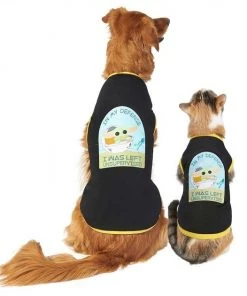 STAR WARS THE MANDALORIAN GROGU "Cutest Bounty" Reversible Bandana+ "Left Unsupervised" Dog & Cat T-Shirt -STAR WARS Shop 303020 PT3. SY630 V1632364581