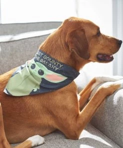 STAR WARS THE MANDALORIAN GROGU "Cutest Bounty" Reversible Bandana+ "Left Unsupervised" Dog & Cat T-Shirt -STAR WARS Shop 303020 PT5. SY630 V1632370941
