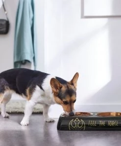 STAR WARS Melamine Stainless Steel Double Dog & Cat Bowl -STAR WARS Shop 315271 PT2. SY630 V1647283368