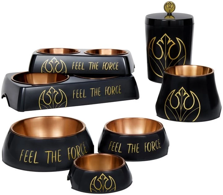 STAR WARS Elevated Melamine Stainless Steel Dog & Cat Bowl 7 STAR WARS Elevated Melamine Stainless Steel Dog & Cat Bowl - Image 7