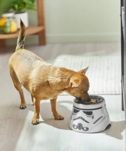 STAR WARS STORMTROOPER Melamine Elevated Stainless Steel Dog & Cat Bowl -STAR WARS Shop 315280 PT2. SY630 V1647283853