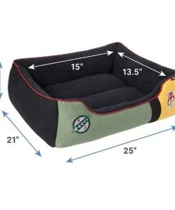 STAR WARS BOBA FETT Bolster + THE MANDALORIAN Bolster Dog & Cat Bed -STAR WARS Shop 370388 PT2. SY630 V1645808190