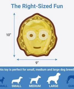 STAR WARS Branded Pack - STAR WARS BB-8 Ballistic Nylon Plush Squeaky Dog Toy + 4 other items -STAR WARS Shop 582414 PT4. SY630 V1659028254